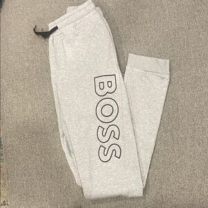 Boss Kids Light Gray Sweatpants